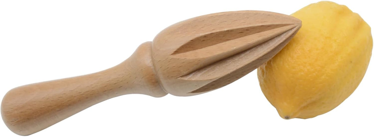 2 Pcs Wooden Lemon Squeezer Handheld Citrus Reamer Wooden Citrus Juicer