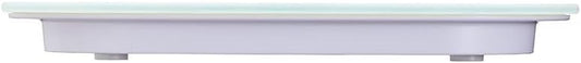 Pro Digital Kitchen Food Scales, Compact Professional Standard with Precision Accuracy and Waterproof Design with Tare Feature, White Glass, Weighs 14 kg/14 L Capacity