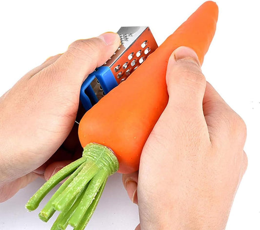Mini Cheese Grater, 3-Piece Stainless Steel Box Grater Set | Compact Size Perfect for Small Kitchens, Versatile for Cheese, Garlic, Ginger, Chocolate and Lemon