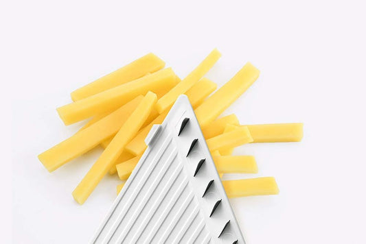 Universal Mandoline Vegetable Slicer | 3 Inserts For Fruit / Cheese / French Fries - Made in Germany - Premium Quality