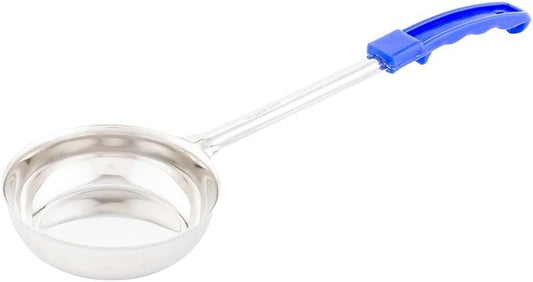 Met Lux 8 Ounce Portion Ladle 1 With Blue Handle Portion Serving Spoon - Does Not Corrode Dishwashable Stainless Steel Portion Control Serving Utensil Multipurpose