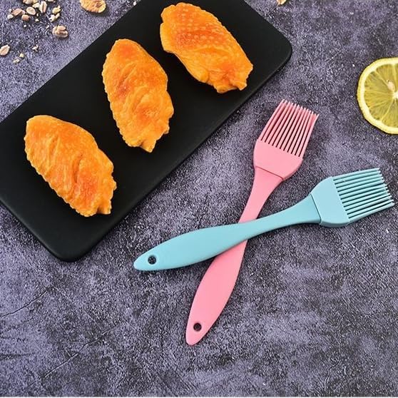 5 PCS Small Silicone Brush Cooking Oil Brush Food Brushes for BBQ Grill Kitchen Cakes Baking Brushes