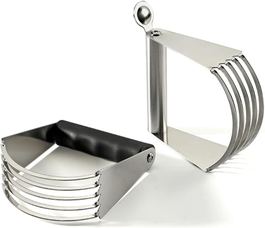 Pastry Blender Tool Heavy Duty Cutter with Comfortable Handle for Baking Ideal for Making Pie Crusts and Biscuits Dishwasher Safe