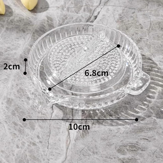 Garlic Plate,Garlic Grater Plate Grating Plate Ginger Transparent Color