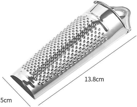 1Set Stainless Steel Multifunctional Kitchen Ginger Garlic Nutmeg Grater with Brush, Nut Walnut Lemon Hand Planer Tool Lemon Zester for Kitchen Hard Cheese Citrus Fruits Garlic Nut and Vegetables