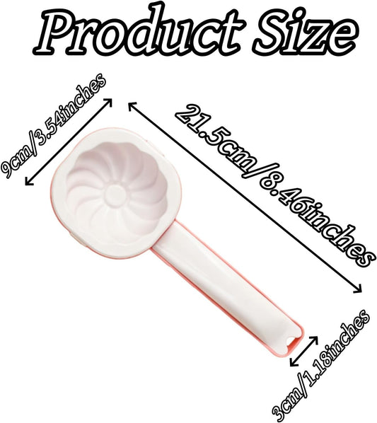 1 Pack Dumpling Maker Machine and Press 3 Shape Baozi Mold with Non Stick Surface Food Grade Plastic Bun Maker for Homemade Steamed Dumplings Mooncakes Pastries