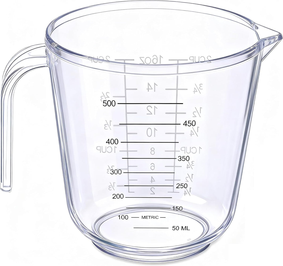 Measuring Cup, 3/4 Cup, Clear