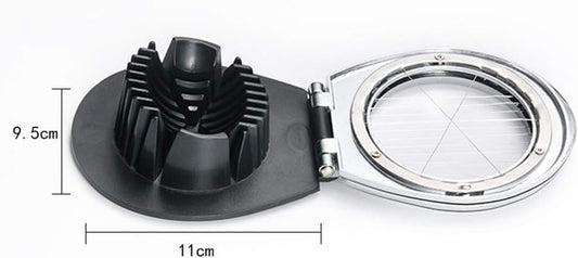 Egg Cutter, Stainless Steel Cutter Wire with 3 Slicing Styles, Manual Egg Slicer Kitchen Helper for Hard Boiled Eggs, Strawberry, Fruit Garnish Slicer, Labor Saving