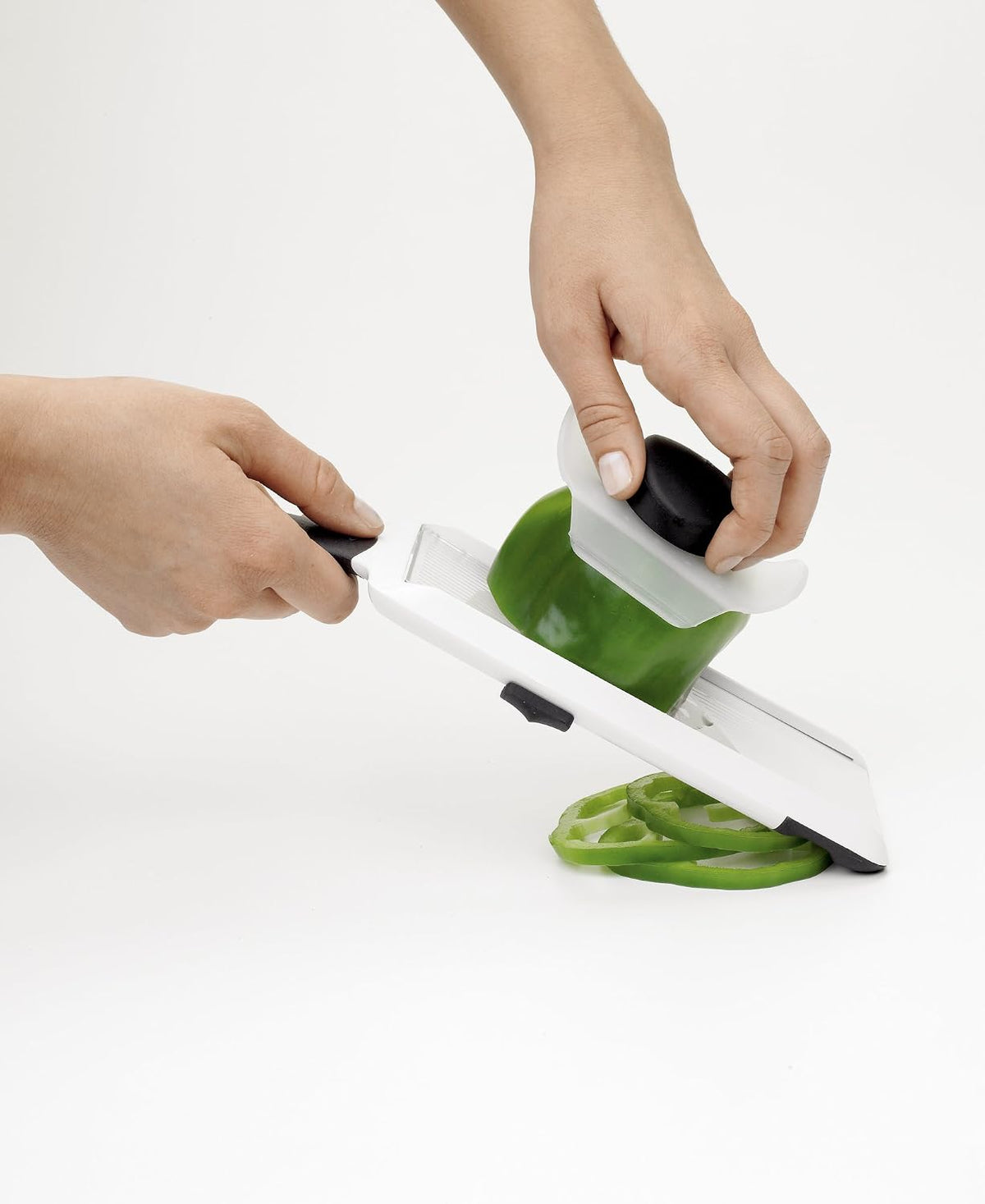 Good Grips Hand-Held Mandoline Slicer & Good Grips Soft-Handled Garlic Press, Black, One Size