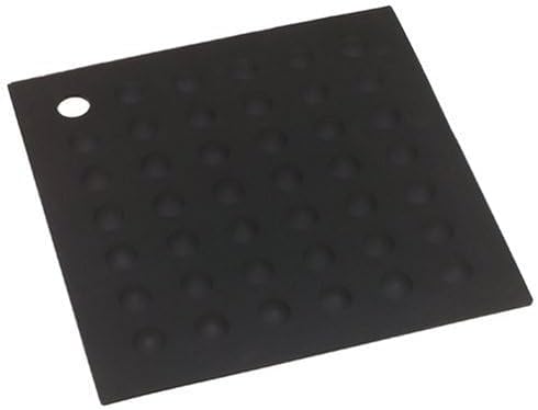 Lamson Original Silicone Hotspot - 7" x 7" Pot Holders for Kitchen, Black Hot Plate & Silicone Pad, Heat Resistant to 450°F, BPA Free, Dishwasher Safe, Slip Resistant, Professional Use