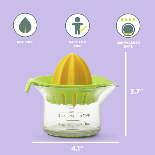 Juicster Mini Citrus Juicer, One Size, Lemon/Arugala