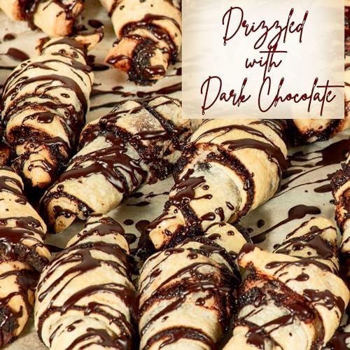 Sugar Free Pastries | Chocolate Croissant Chocolate Babka Bread | Breakfast Pastry | Dairy & Nut Free | Preservative Free | Unique for Holidays & Birthdays | 10 oz