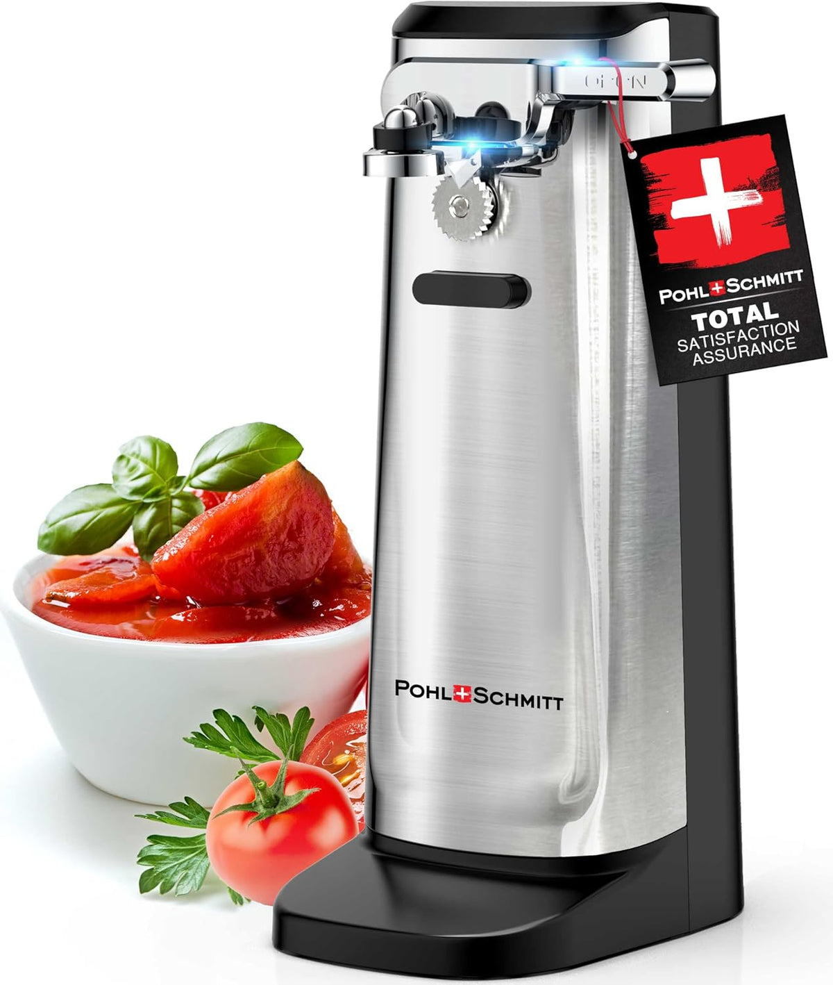 Electric Can Opener, Knife Sharpener & Bottle Opener