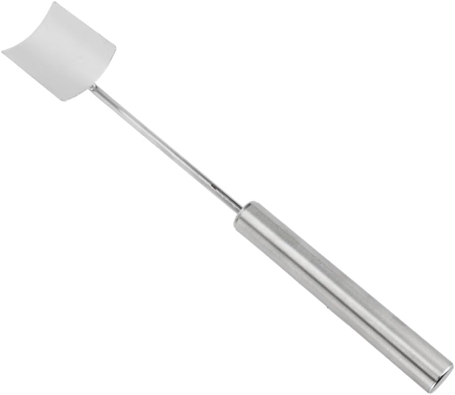Stainless Steel Corn Stripper Tool – Long Handle Manual Kernel Peeler for Kitchen Use, Push-Down Design with Finger Protection, Dishwasher Safe