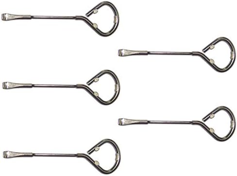 5 Pack Paint Can Opener, Bottle Opener, Metal Paint Can Opening Tool, 5 Pack Steel Paint Can Tool