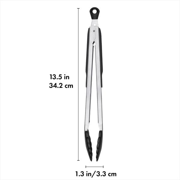 OXO Good Grips 2-Piece Tongs with Nylon Heads Set
