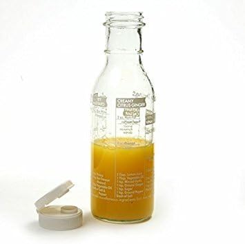 Norpro 809A Salad Dressing Maker, Clear, Set of 2