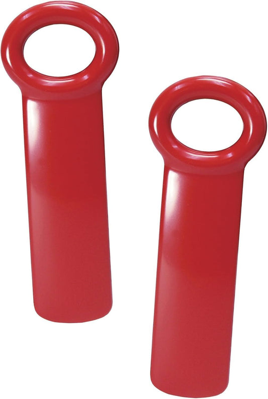 JarKey Original Easy Jar Key Opener, 2-Pack, Red
