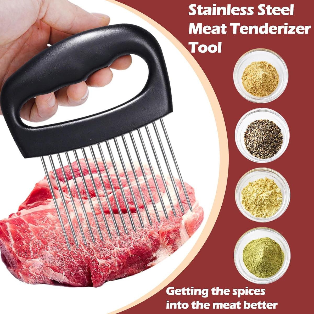 Extra-Large Onion Holder for Slicing, 304 Stainless Steel