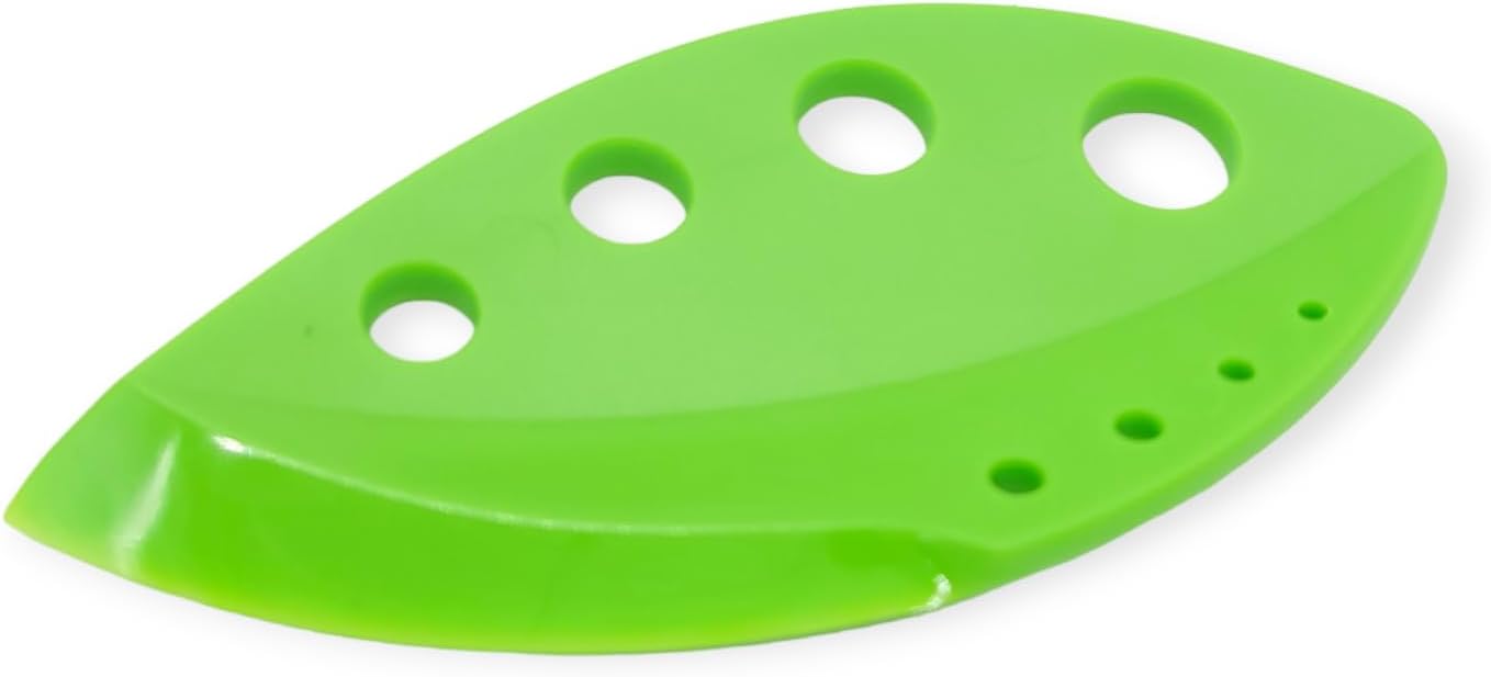 Handy Housewares Leaf-Shaped Kitchen Herb Stripper, 8 Holes Fits a Variety of Spices, Herbs or Kale