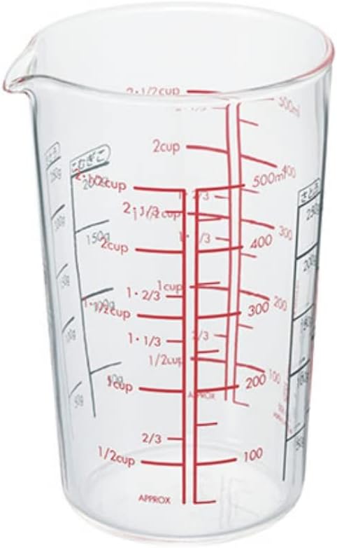 Hario Heatproof Glass Measuring Cup, 500ml
