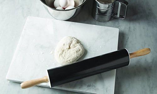 Fox Run Non-Stick Rolling Pin, Carbon Steel, 12-Inch Barrel, Black