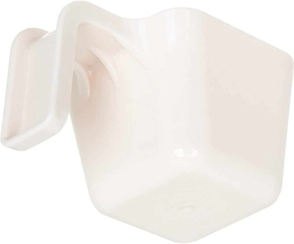 Carlisle 49110-102 9.5 oz. White Polycarbonate Portion Scoop Cup