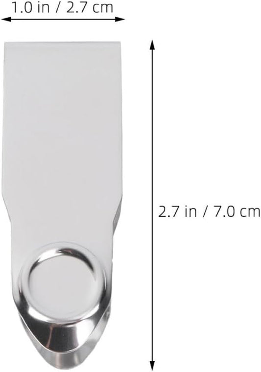 Angoily 4pcs Stainless Steel Strawberry Huller Tool Stem Remover Kitchen Fruit Corer Set for Home Cooking