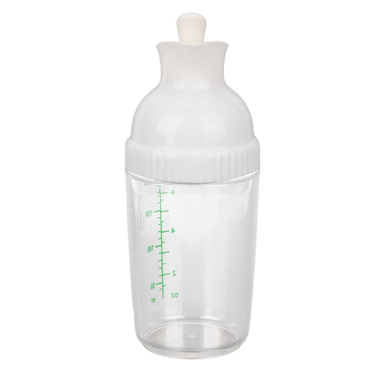 Yosoo Health Gear Salad Dressing Shaker 200ml, Leakproof Sauce Dispenser Bottle With One-Handed Lever Lid For Kitchen Oil Vinegar And Marinade Storage