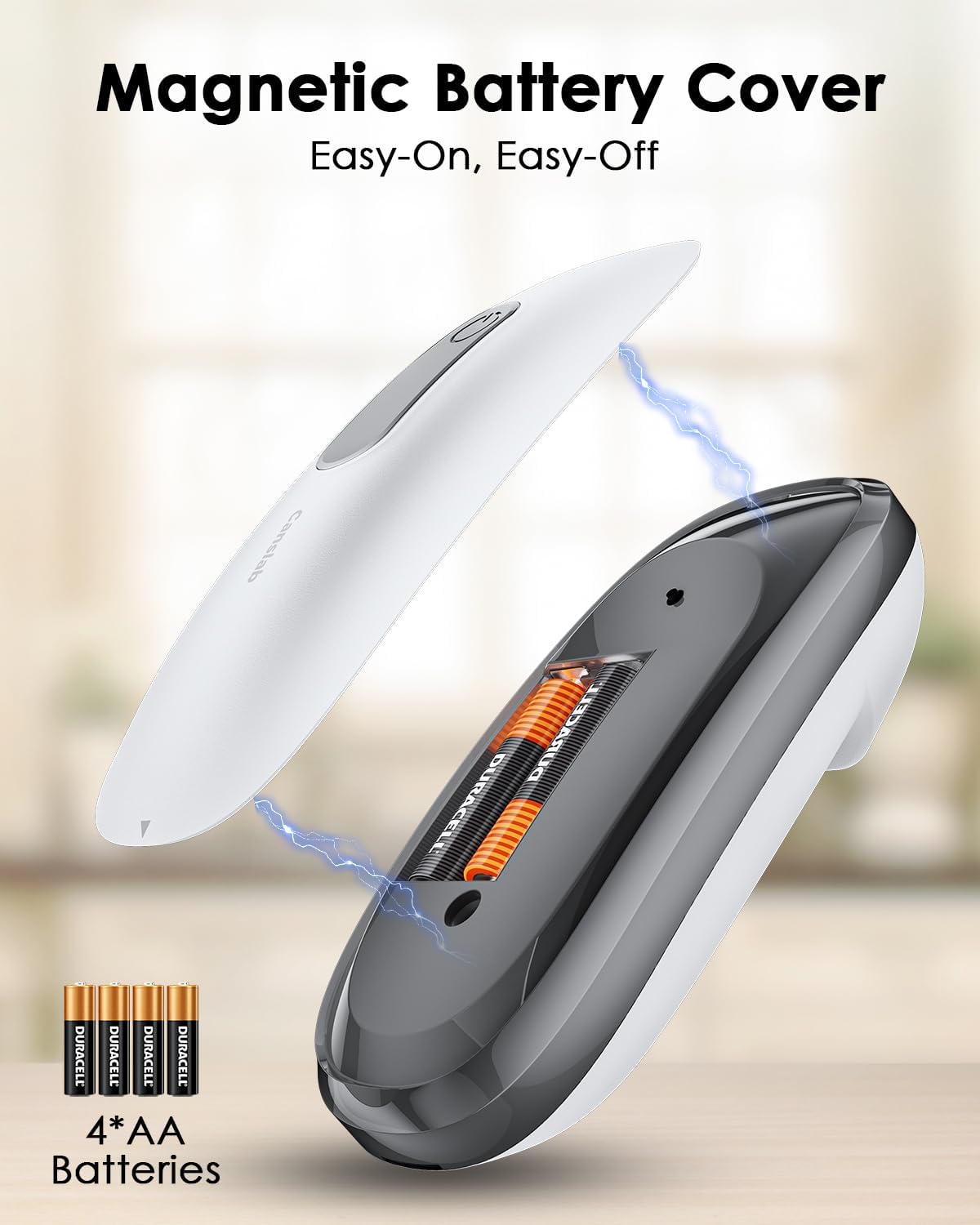 Ultrablde (Basic Version)_Rechargeable Electric Can Openers for Kitchen for Seniors with Arthritis- USB Battery Can Opener for Any Size Can - Smooth Edge, Handsfree, Wall Mountable Opener
