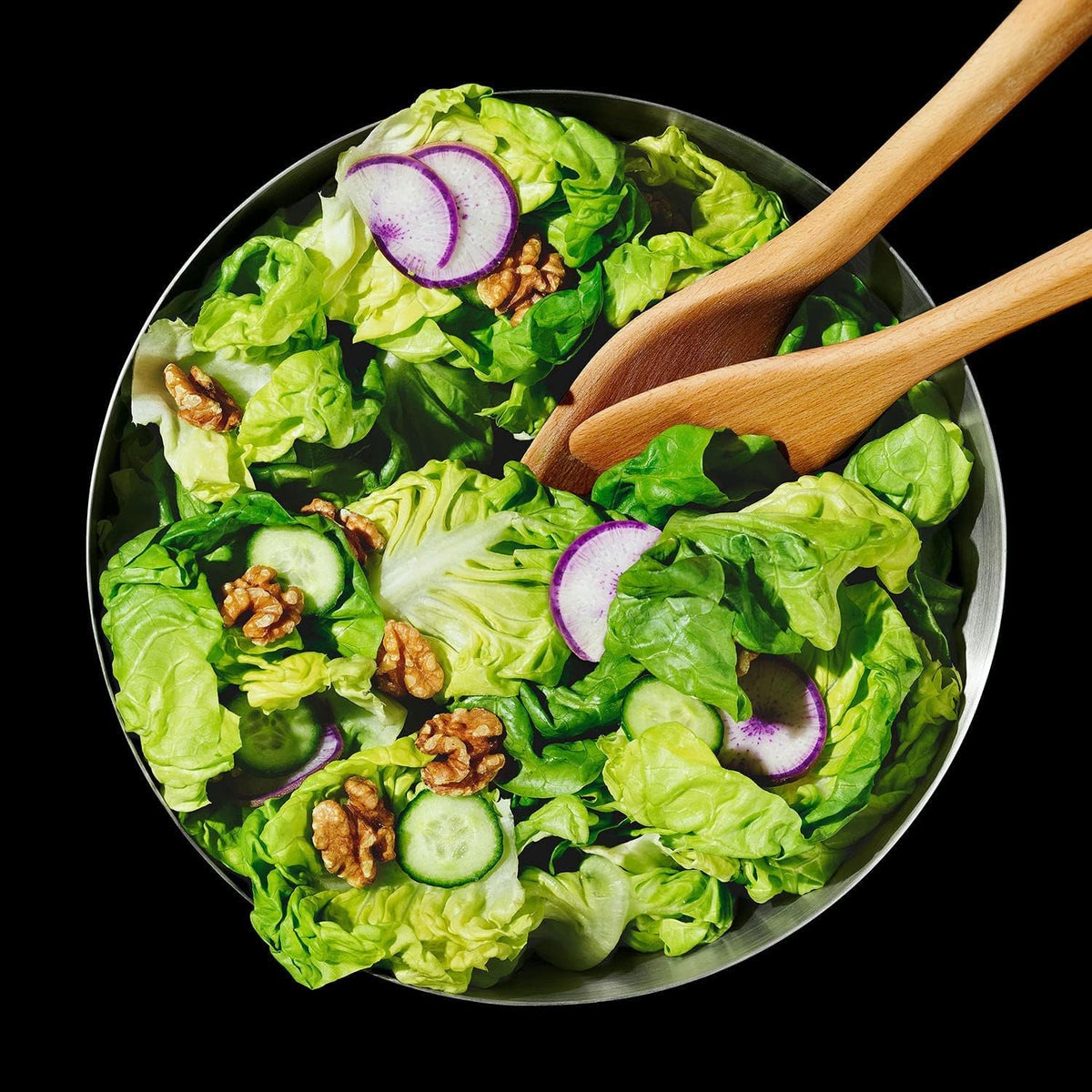 Good Grips Stainless Steel Salad Spinner, Vegetable Washer - 6.22 Qt