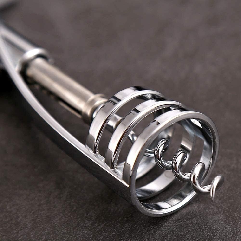 LGYYGLO Zinc Alloy Heavy Duty Wing Corkscrew Wine Bottle Opener with Waiter Corkscrew