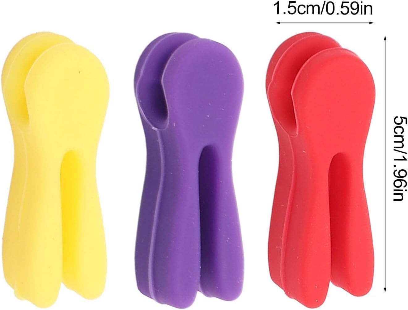 3 Pcs Silicone Pot Clip - Non-Slip, Heat Resistant, Multifunctional, Spoon Rest, Spatula Holder, Bracket Clips Chopstick Cutlery Rests