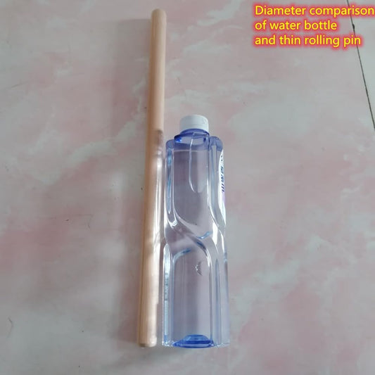 Rolling Pins For Baking Ultra Thin,3/4 Inch Diameter,Long 19 .7Inch,(50 * 2 cm)