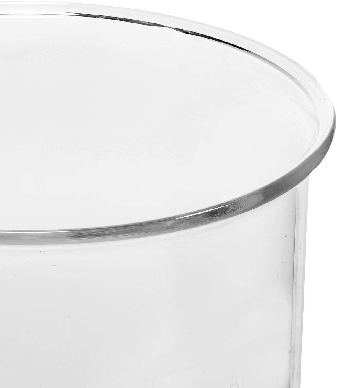High Borosilicate Glass Measuring Cup-V-Shaped Spout,Glass Measuring Beaker for Kitchen or Restaurant, Easy to Read, 60 ML (2 Oz)-Pack of 2