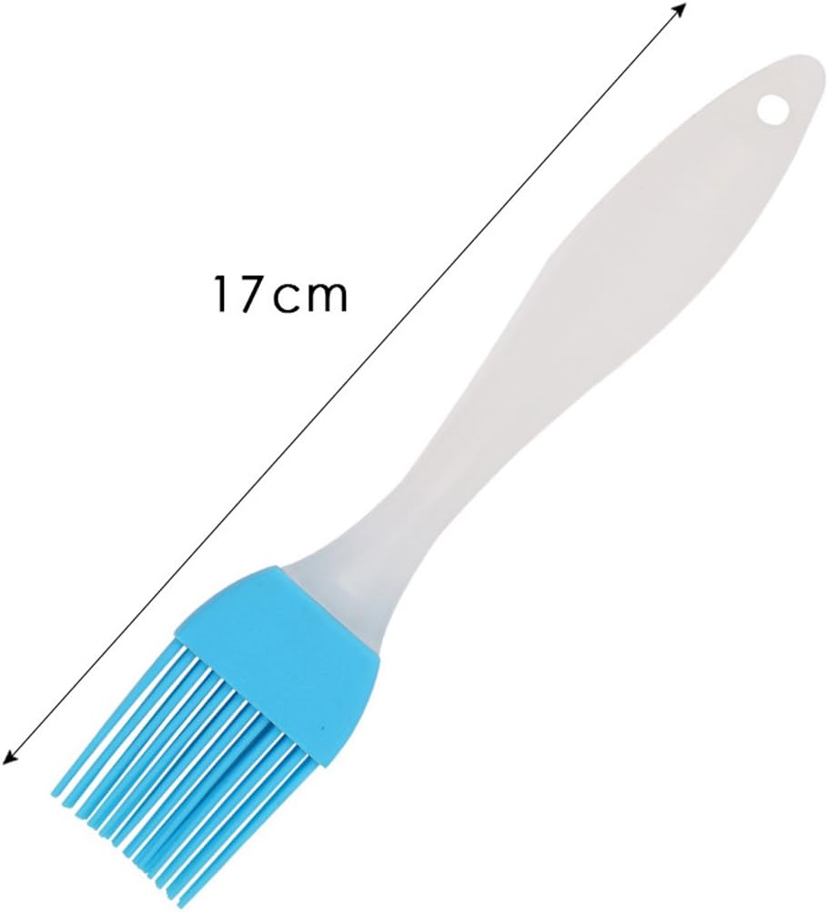 Basting Brush, Basting Brushes Grill Kitchen Silicone Pastry Cooking Brushs & BBQ Basting Brush, Varying Bright Color - Best Kitchen Gadget (Oil Brush 4 Pack)