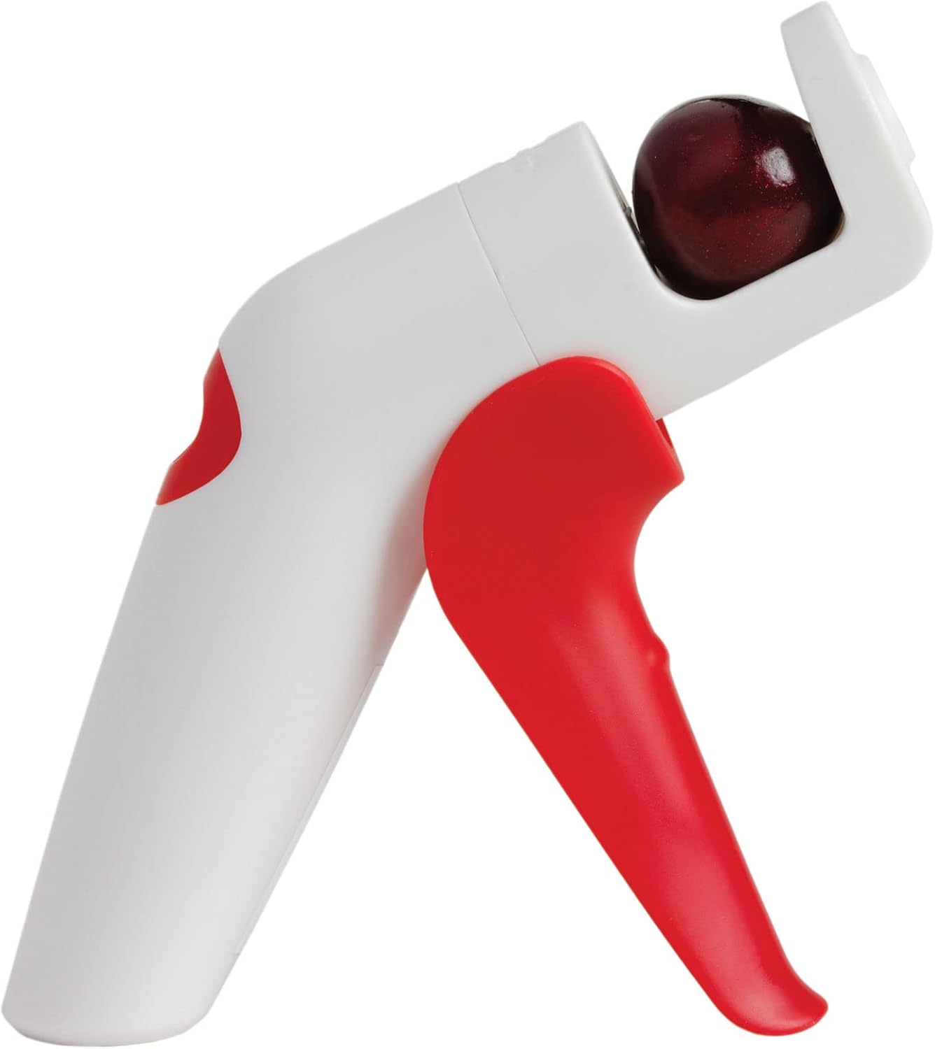 Chef'n QuickPit Cherry and Olive Pitter, Red
