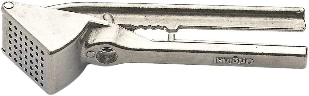 Classic Israeli Garlic Press, Nut Cracker and Olive Pitter
