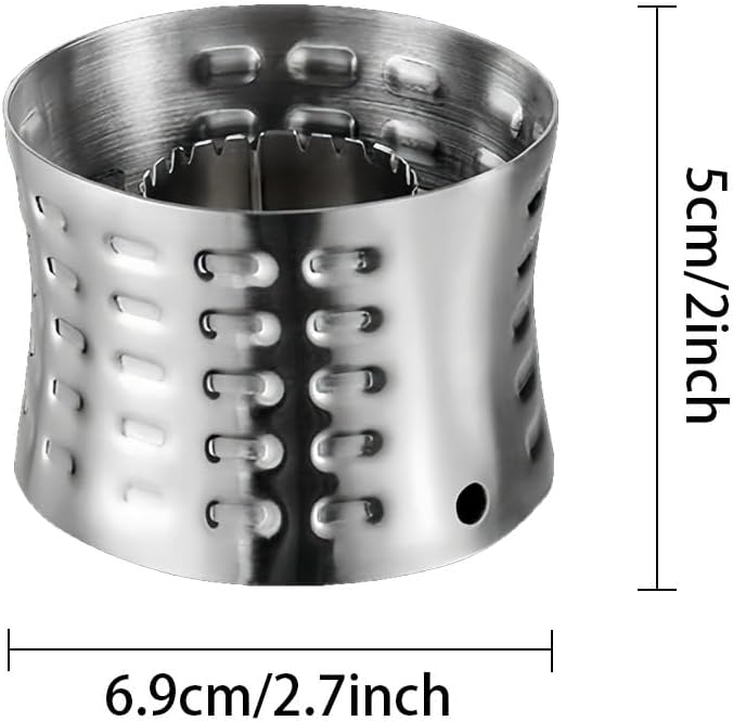 2 Pcs Professional Stainless Steel Corn Stripper & Cutter with Serrated Blade and Non-Slip Grip for Easy Kernel Removal