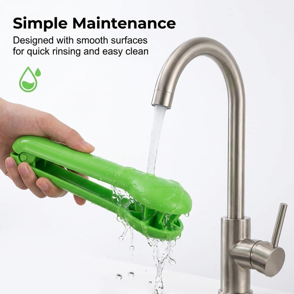 Grape Cutter Tool, Fruit Slicer Cuts Cherry Tomatoes & Strawberries into 4 Pieces, Fruit Quarter Tool for Salad, Cake Decoration, Kitchen Gadgets (green)