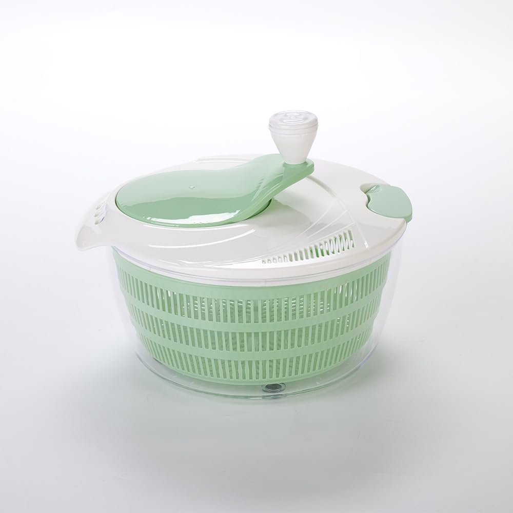 4.2L Green Salad Spinner & Lettuce Spinner for kitchen