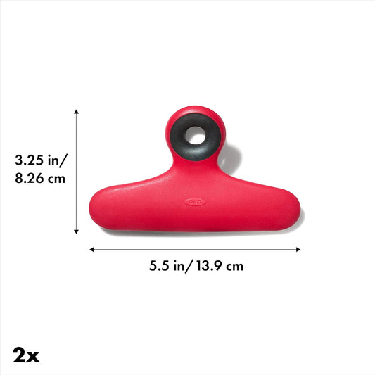 Good Grips Bag/Chip Clips, 2 Pack, Jam