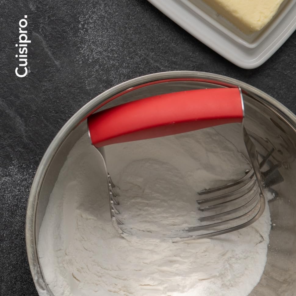 Deluxe Pastry Blender, 5.25-Inch, Red