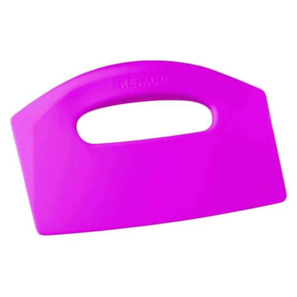 Remco - A Company 69601 Pink Polypropylene Stiff Bench Scraper, Injection Molded Blade, 5" L x 8.5" W, 1 Piece