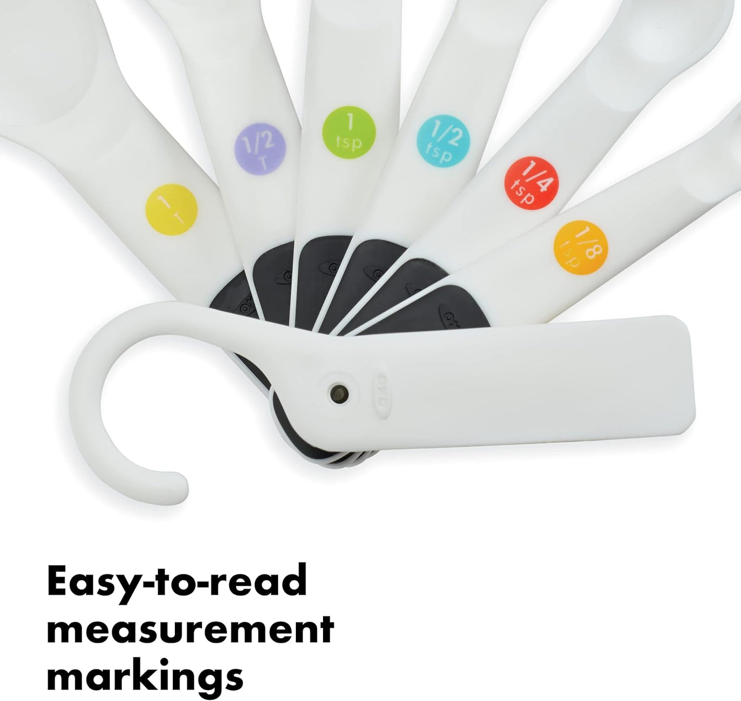 OXO Good Grips 7-Piece Plastic Measuring Spoons