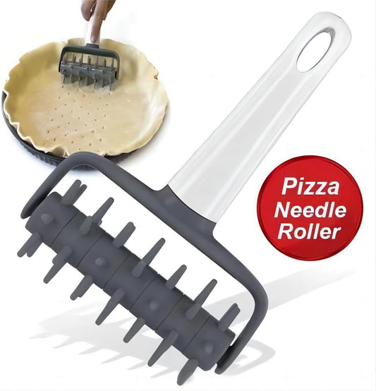 BigBigMe Pizza Dough Docker Docker Dough Bubble killer Time-Saver Pizza Dough Roller Docker Dough Blistering Killer, Pizza Docker Roller for Home Kitchen, Pizza Making Accessories, Pizza Docking Tool