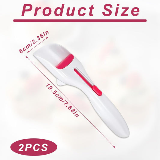 2 pcs Cupcake Scoop,Cupcake Scoop Batter Dispenser,Cupcake Batter Dispenser,One Click Sliding,Cupcake Dispenser,Cupcake Batter For Cookie Dough Pancakes - Unique Baking Supplies