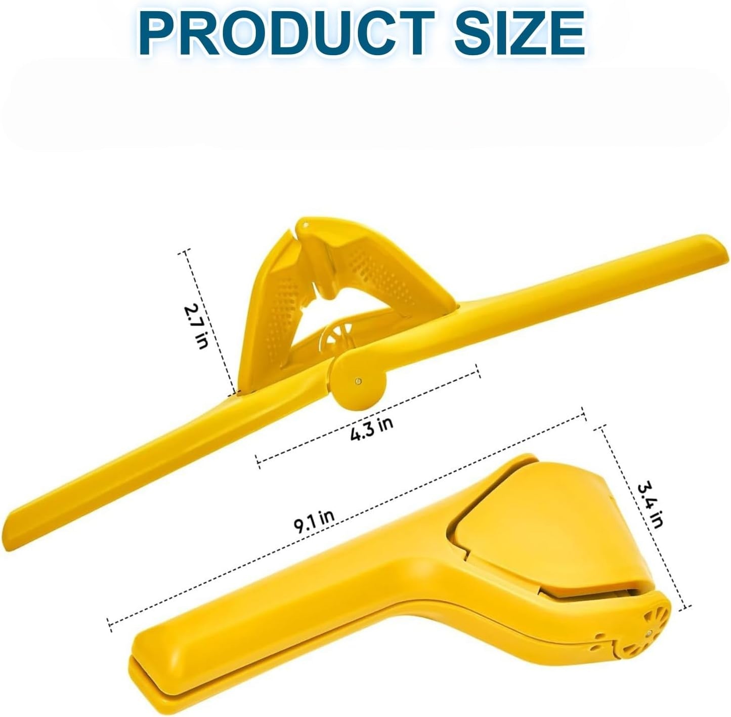 Lemon Squeezer, Effortless Manual Flat Lime Juicer Squeezer, Hand Citrus Press,Space-Saving Design for Saving Space Storage,handheld lemon sjuicer for Lime, Orange & Citrus Fruits