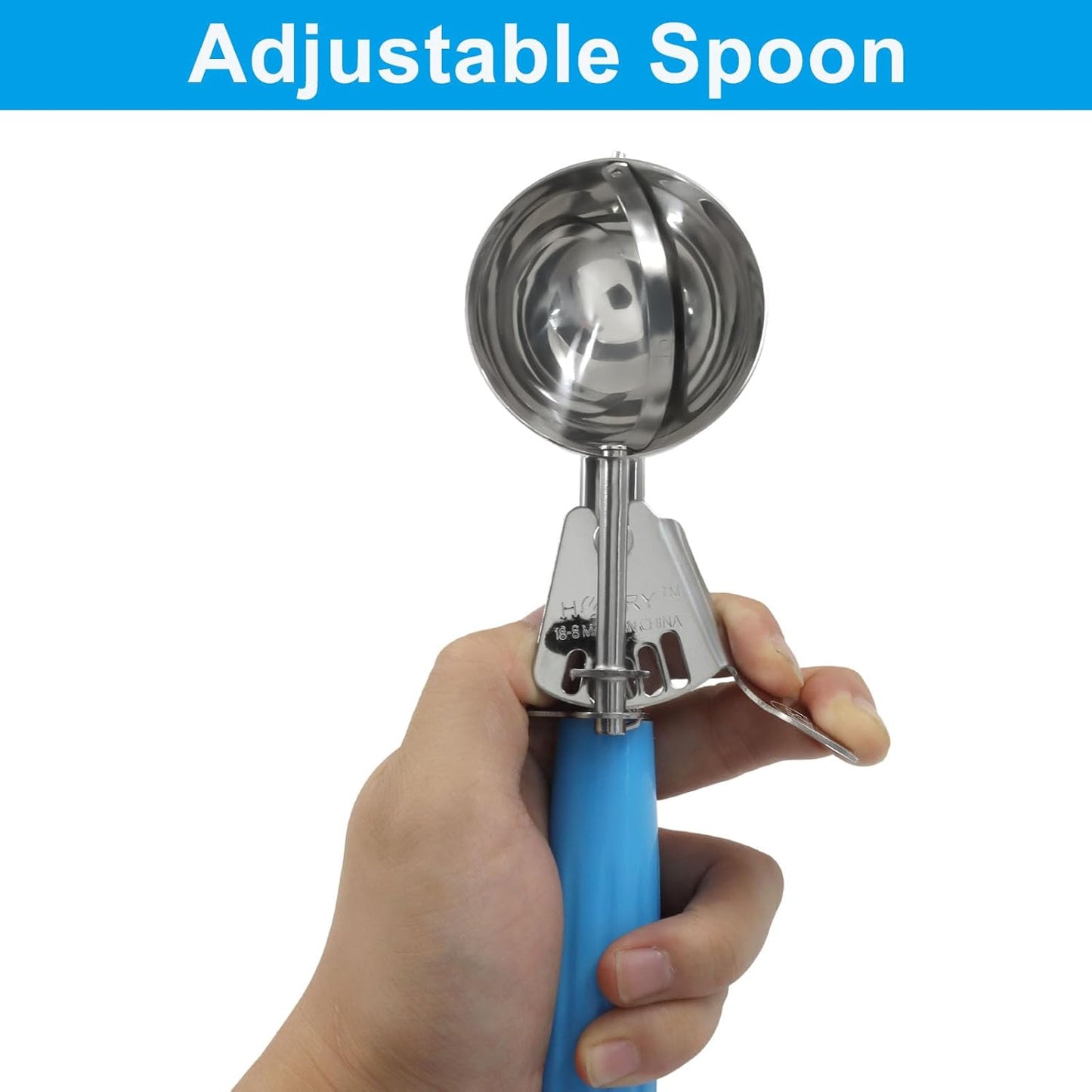 1pc Stainless Steel Ice Cream Scoop, 3.27oz Pink Cookie & Cupcake Scoop, Heavy Duty Muffin Scoop for Portion Control, Cookie Dough, Batter Dispensing