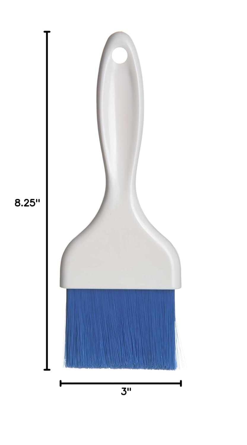 Carlisle FoodService Products 4039214 Galaxy Pastry Brush, 3", Blue